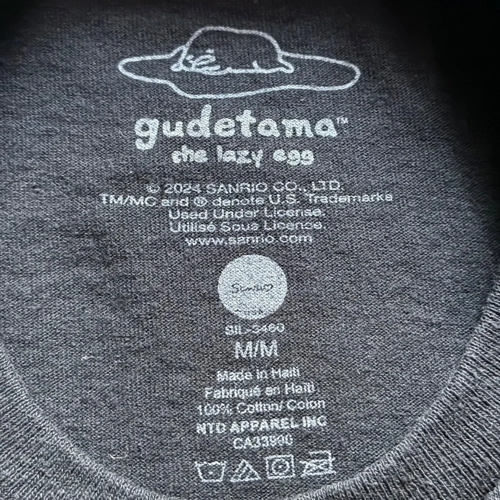 Gudetama the lazy egg T-shirt - Picture 3 of 3